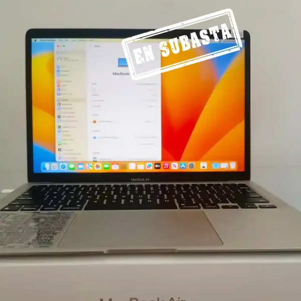 Apple MacBook Air 2020  (13.3 pulgadas, 8GB RAM, Almacenamiento SSD de 245gb, Teclado mágico)